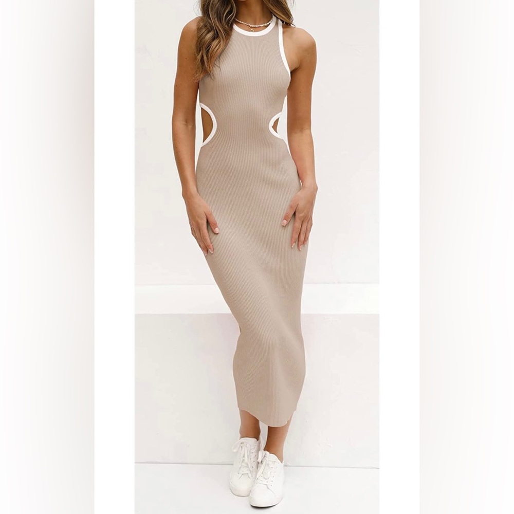 Sexy Body con Cut Out Stretchy Dress